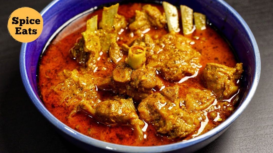 ⁣dhaba mutton curry recipe