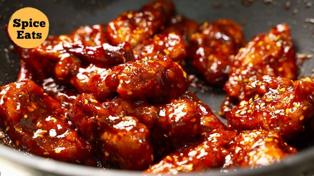 korean fried chicken sweet and spicy