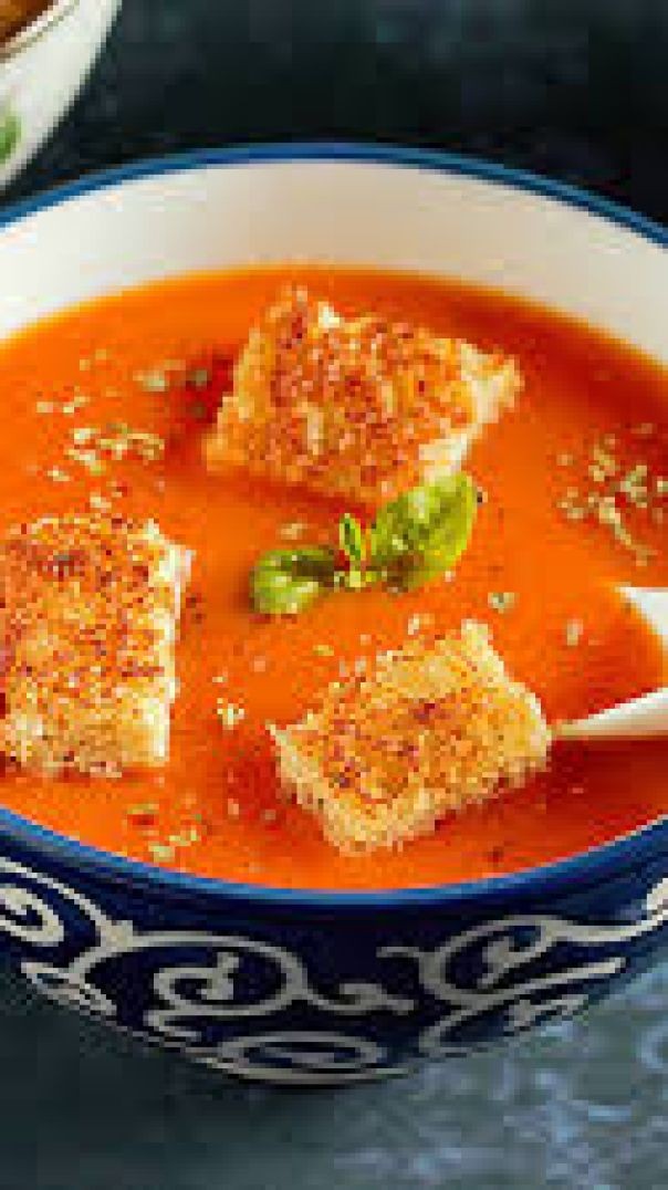 fresh creamy tomato soup