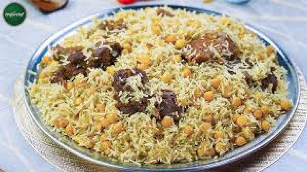 Tiny PESHAWARI CHAWAL _ Pakistan Special Golden Pulao Recipe _ Mutton Recipes _ The Tiny Foods