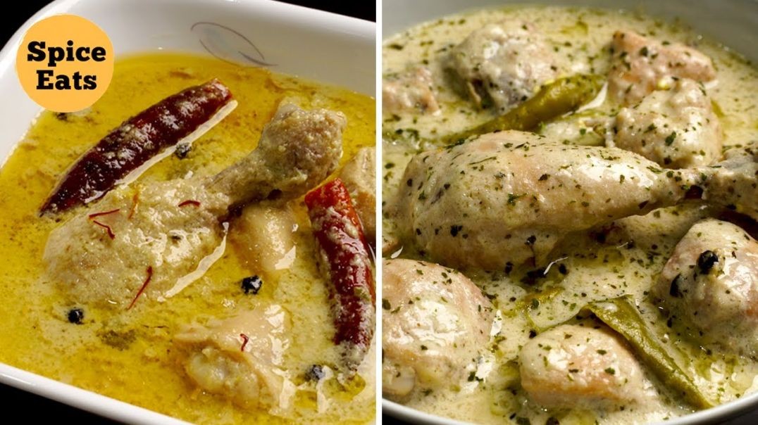 mild white chicken curries