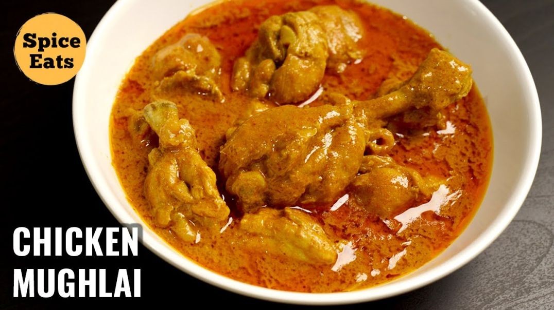 ⁣restaurant style chicken mughlai recipe