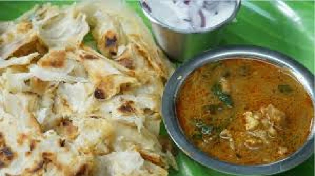 ⁣chicken salna for parotta