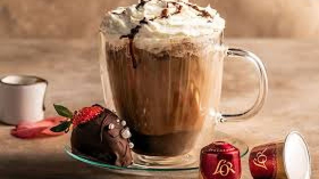 ⁣Chocolate coffee