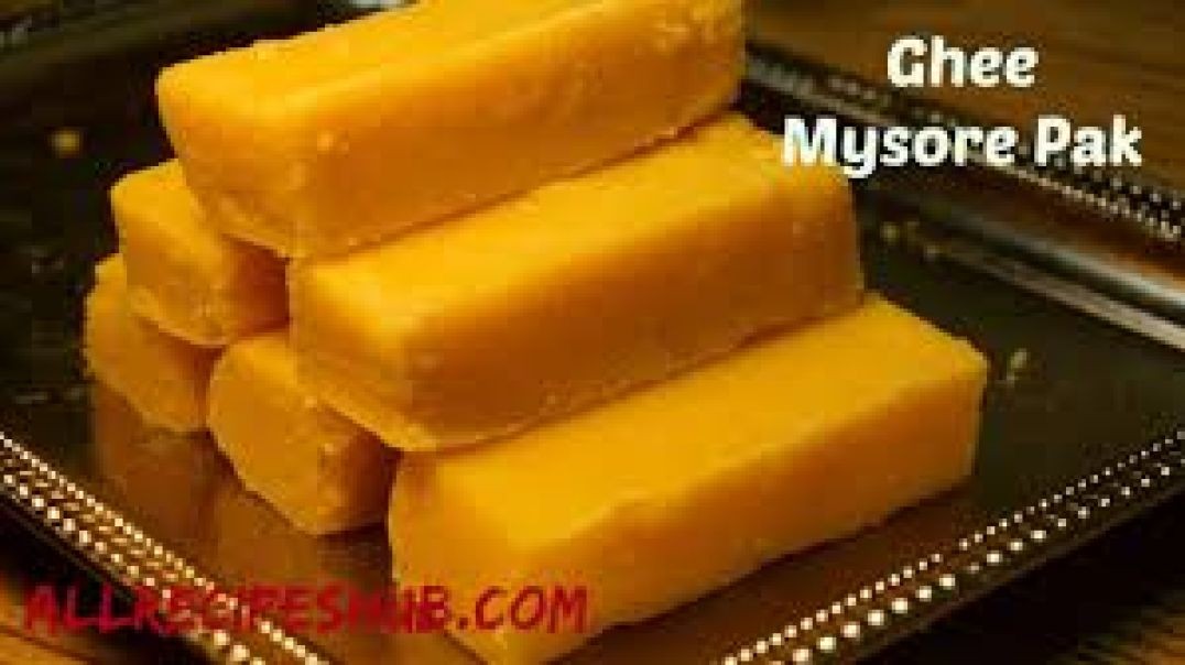 ⁣മൈസൂർ പാക് _ Soft Ghee Mysore Pak Recipe _ Malayalam